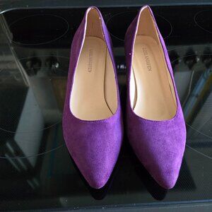 Purple Kitten Heels 7 1/2